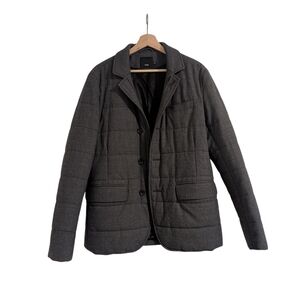 Vince Gray Wool Coat Men's, S